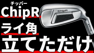 ピンChipR試打評価｜アイアン型チッパーは本当にお助けクラブ？