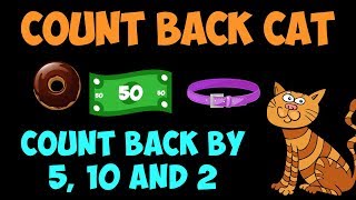 Count Back Cat! Skip Count Back by 2, 5, and 10