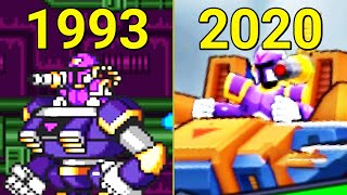 Evolution of Mega Man X Vile Battles