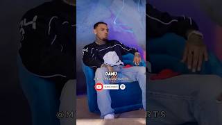 Chris Brown Introduces His Dog Damu to Funny Marco! 🐕🔥 #shorts