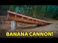Finishing Thumb Bucket & Building the Banana Cannon!
