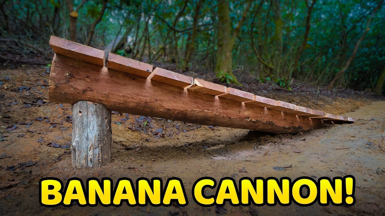 Finishing Thumb Bucket & Building the Banana Cannon!