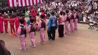 2013長崎くんち・後日・八坂神社「栄町・阿蘭陀萬歳」途中から...桟敷より　20131010 121330