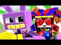 Jax and Pomni are THRILLED with Candy Princess! | DIGITAL CIRCUS COMIC MINECRAFT | TADC Animation