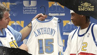 Carmelo Anthony Says The Pistons Promised To Draft Him #2 In 2003 Draft | ALL THE SMOKE