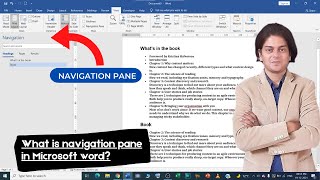 What is navigation pane in Microsoft word?