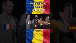 Romanians are basically “Goth” Latinos 