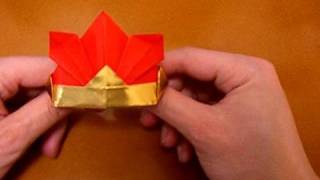 origami kabuto samurai helmet