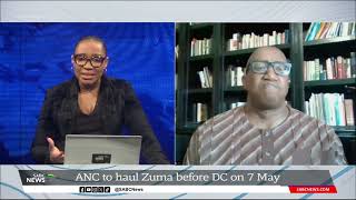 2024 Elections | ANC expected to haul Jacob Zuma before a DC on 7 May: Sandile Swana