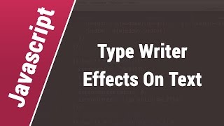 Javascript Arabic Tutorials - Make Type Writer Effects On Text