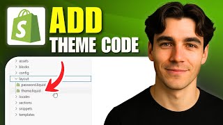 How To Add Code To The Shopify Theme.Liquid File (Tutorial 2026)