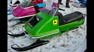 2025 MIDWEST RIDE-IN VINTAGE SNOWMOBILE SHOW ELK RIVER, MN SLIDESHOW By: Patrick Court