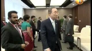 Newsfirst_President Mahinda Rajapaksa invites UN Secretary General Ban Ki Moon