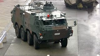 日本の軍用車　装甲車　大集合！陸上自衛隊　Military vehicle Japan Army