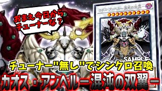 【遊戯王】使い回せる除去と全体耐性付与！『カオス・アンヘル－混沌の双翼－』解説【レベル10シンクロ】