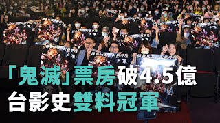 ｢鬼滅｣票房破4.5億 台影史雙料冠軍【央廣新聞】