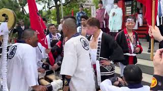 2023-07-15　若宮八幡社夏季大祭神輿巡行　IMG 0384　お発ち