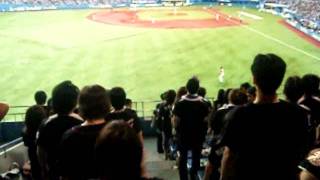 千葉ロッテマリーンズ　早坂圭介選手応援歌　＠京セラドーム　2011.8.28