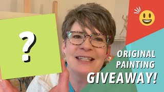 FUN GIVEAWAY! ORIGINAL Acrylic Painting GIVEAWAY! By: Annie Troe