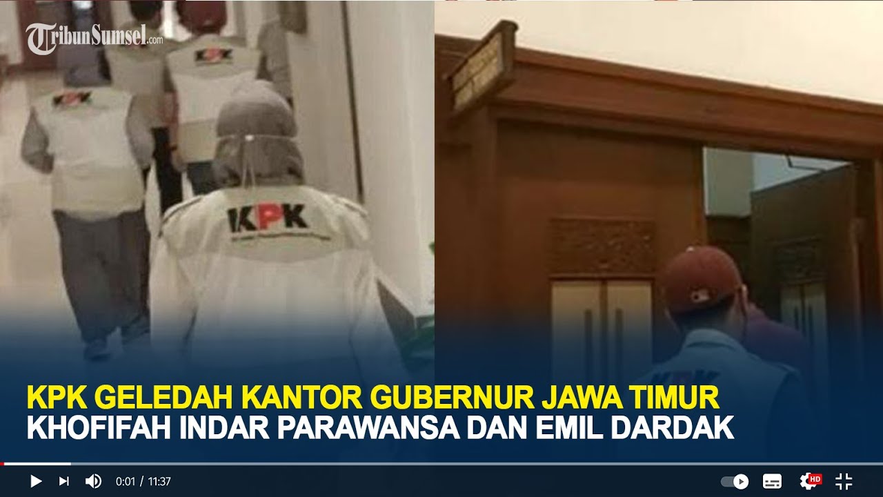 KPK Geledah Kantor Gubernur Jawa Timur Khofifah Indar Parawansa Dan ...