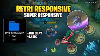 Update ‼ Config ML Retri Responsive | Lag Fix Frame Drop | Mobile Legends