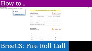 BreeCS - Fire Roll Call