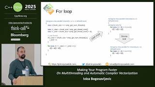 Making A Program Faster - Multithreading & Automatic Compiler Vectorization - Ivica Bogosavljevic
