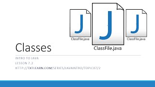 Creating Objects With Classes in Java (7.2)