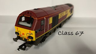 Opening the EWS class 67 by Hornby