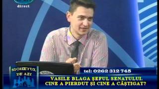 Sighetul de Azi - 28 Noiembrie 2011 - Vasile Blaga Şeful Senatului