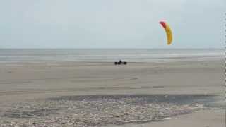 Tornado T3 Buggy \u0026 JOJO RS+ Kites, Mablethorpe 7.5.12