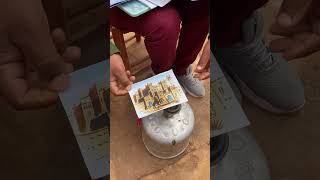 Berber Fire Painter in Ait Benhaddou, Morocco  #aitbenhaddou  #berber