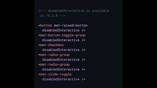 Show tooltip with a disabled button in Angular Material #angular #angularmaterial #angular18