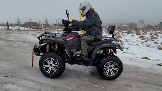 Linhai 500 4x4 on ice