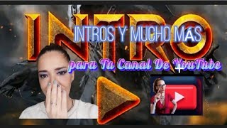 INTROS IMPACTANTES  PARA TU CANAL DE YOUTUBE 📲