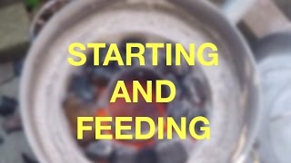 Casting aluminum part 1: Starting up and feeding