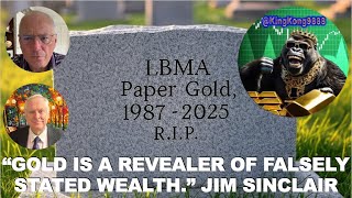 The End of the LBMA Paper Scheme Will Make Gold Great Again.