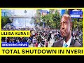 URGENT NEWS 🚨 ROADS CLOSED In NYERI As Gachagua Wins Against Court, KIKUYUS Angry With RUTO !!