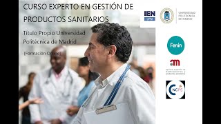 Sesión Informativa EXPERTO EN GESTIÓN DE PRODUCTOS SANITARIOS