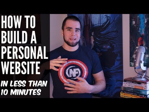 How to Build a Personal Website in Less Than 10 Minutes How to Build a Personal Website in Less Than 10 Minutes