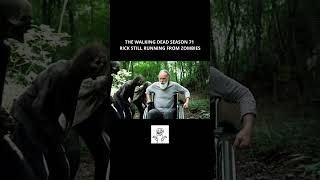 SEASON 71 THE WALKING DEAD RICK STILL ESCAPING FROM ZOMBIES