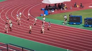 2024福岡IH女子4×100mR決勝