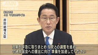 「経済安保政策」 岸田総理が法案策定の加速を指示(2022年2月4日)