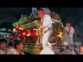 2024.7.18 海老江八坂神社夏祭り　宮入　南之町、西之町　大阪府大阪市福島区