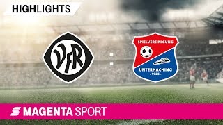 VfR Aalen - SpVgg Unterhaching | Spieltag 21, 18/19 | MAGENTA SPORT