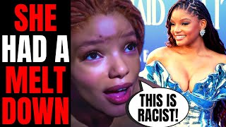 Little Mermaid Star Has A MELTDOWN Over Interview | Halle Bailey MAD With Disney For This SAD Reason