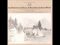 an historical album of blackfoot indian music