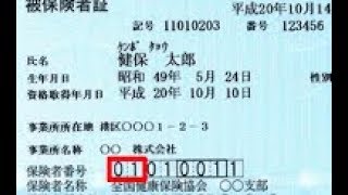 【保険証の番号の意味】保険証のある番号でレベル分けしている？今から確認してみwww