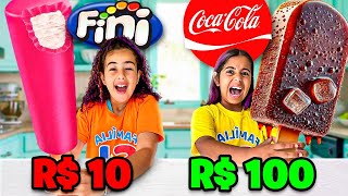 PICOLÉ GIGANTE DE R$10, R$100 E R$1000!