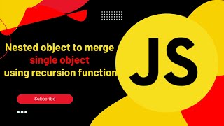 #reactjs #javascript Nested object to merge single object using recursion function #7 || Javascript